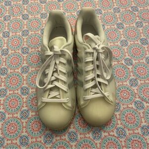 Adidas Superstar Pink and Black Rubber Covered Shoes